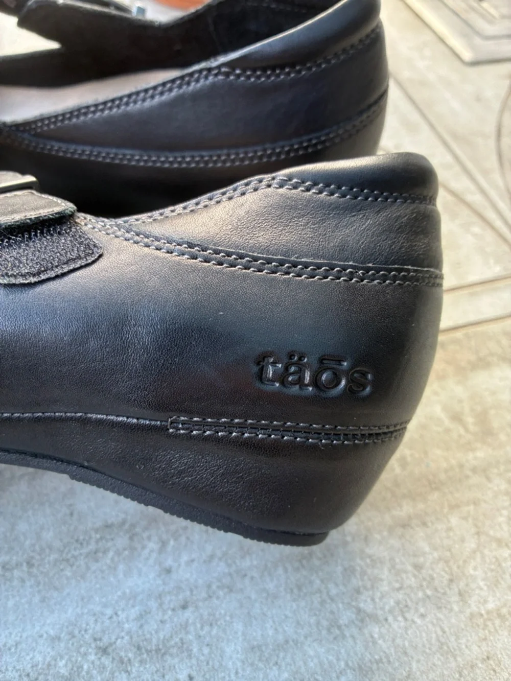 Beautiful black low wedge Mary Jane women’s shoe size 9.5